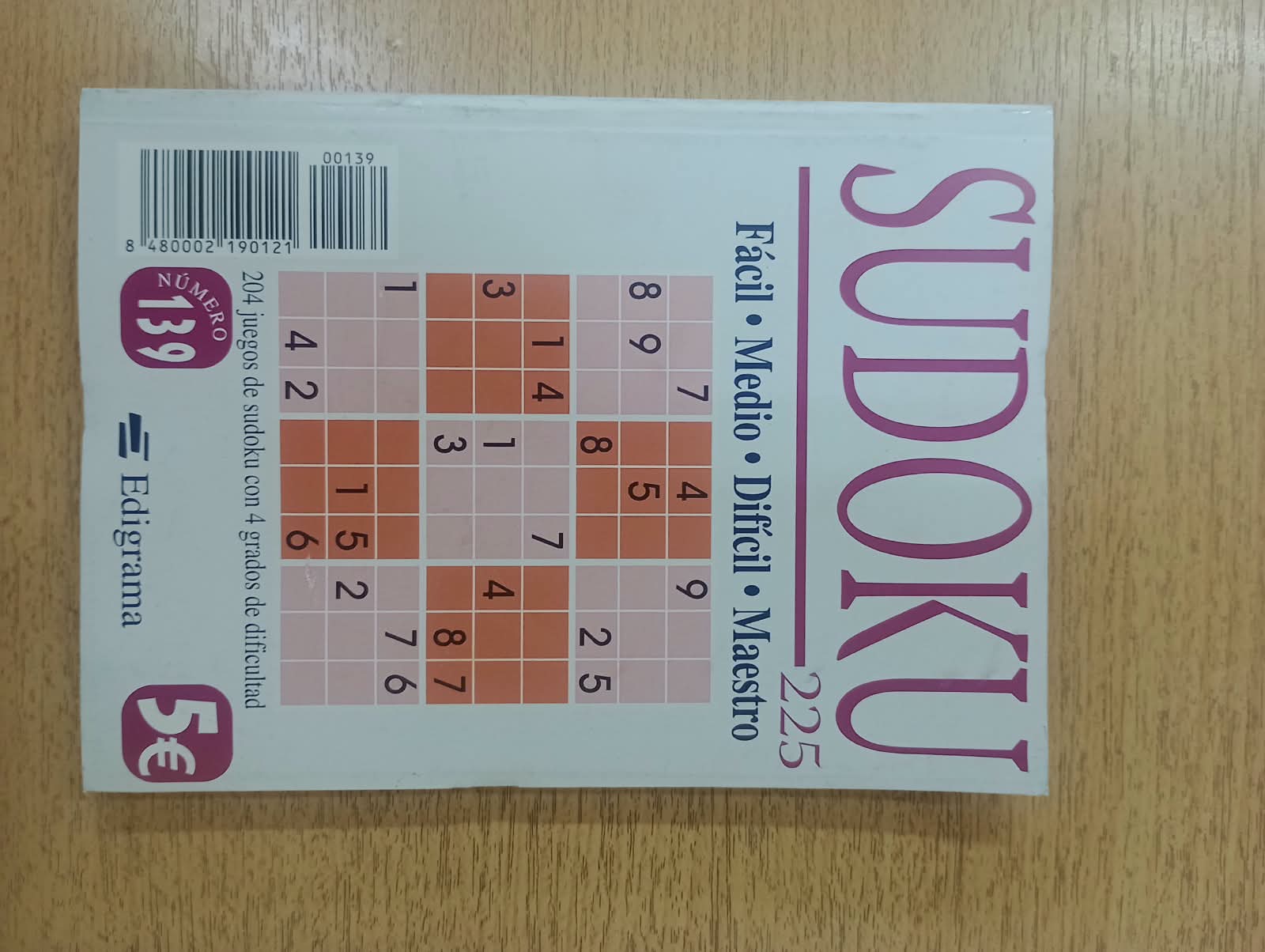 SUDOKU 225     